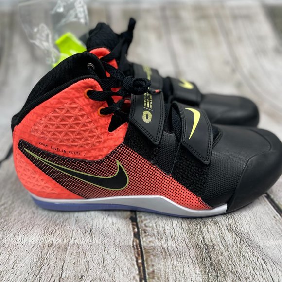Nike Other - Mens Nike Zoom Javelin Elite 3 Track Shoes Mango Black Cleats